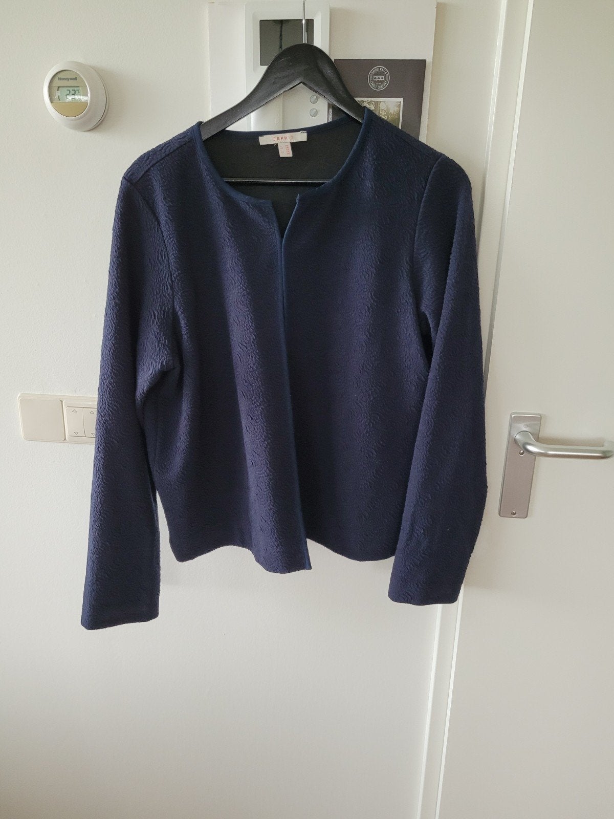 Esprit donkerblauwe  vest jasje maat XXL (valt als XL), Blauw, Maat 46/48 (XL) of groter, Ophalen of Verzenden, Gedragen