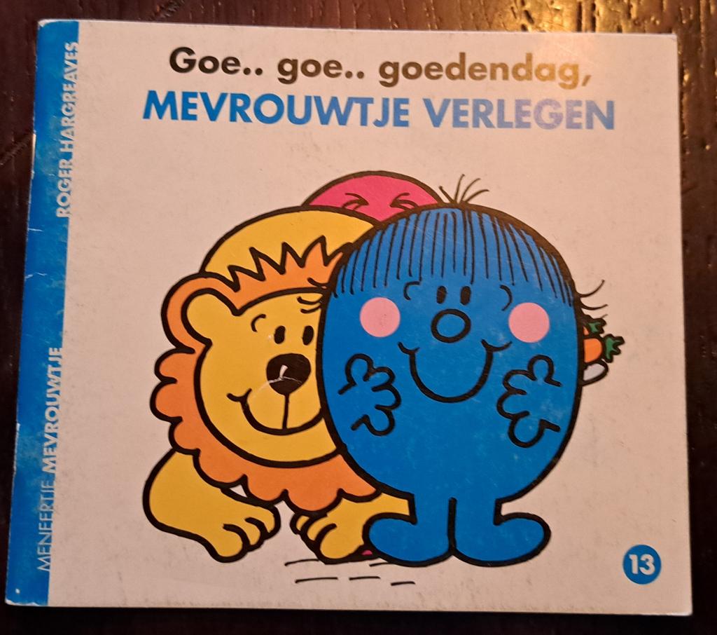 Goe..goe..goedendag, Mevrouwtje Verlegen (13), Boeken, Kinderboeken | Kleuters, Ophalen of Verzenden, Fictie algemeen