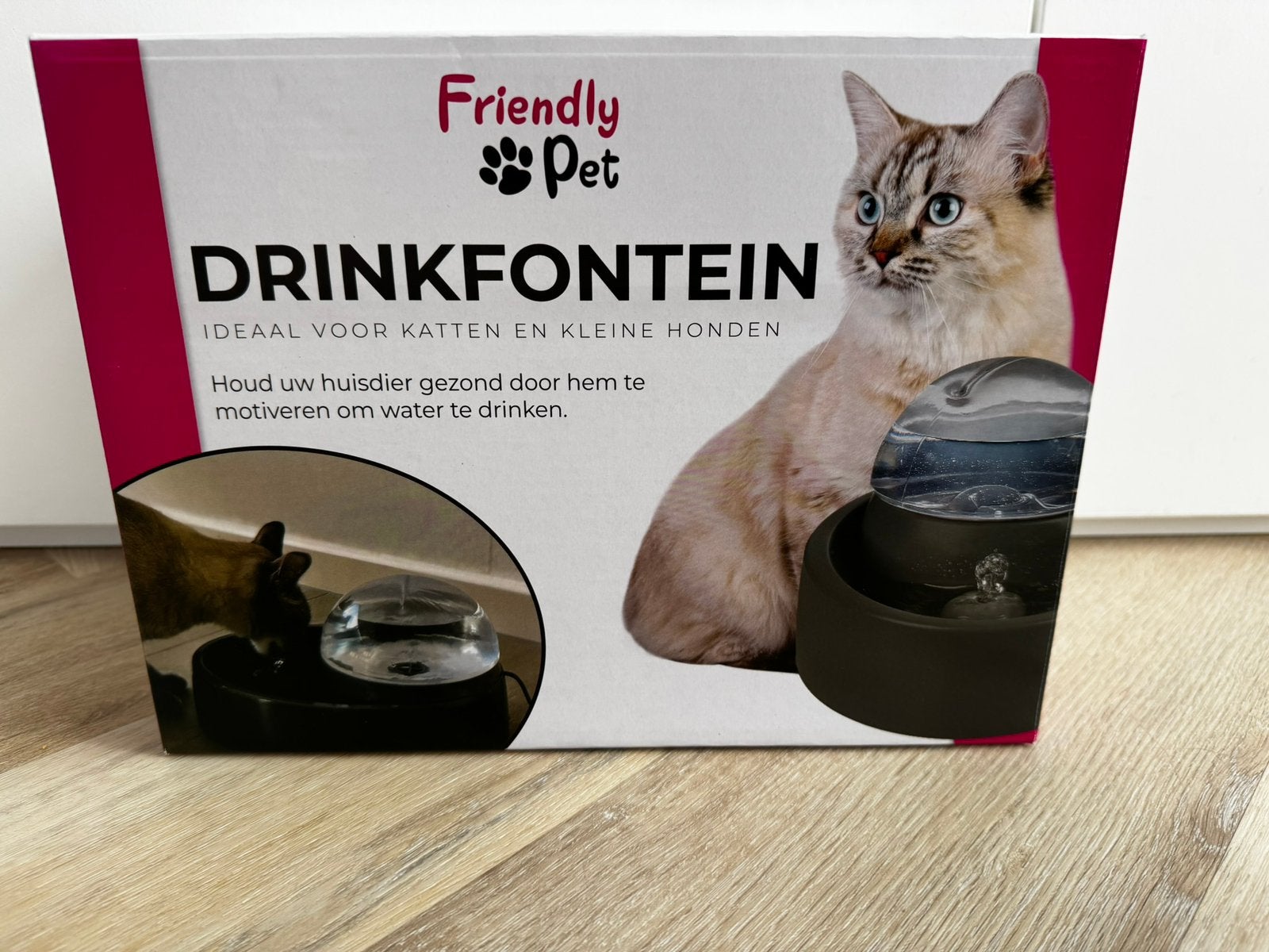 Drinkfontein, Ophalen