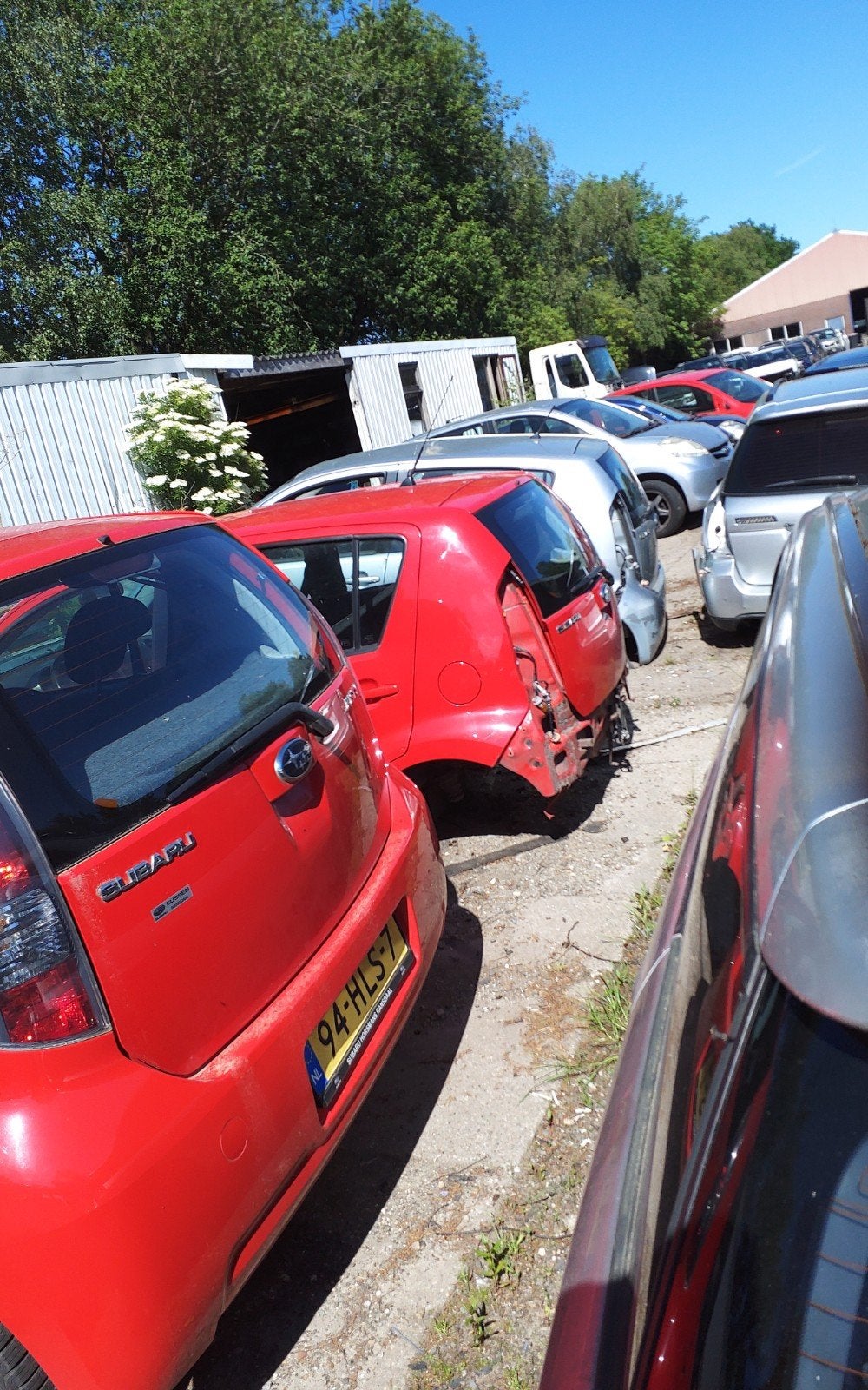 Subaru Justy 2006 tot 2011 daihatsu sirion blauw grijs rood, Ophalen of Verzenden