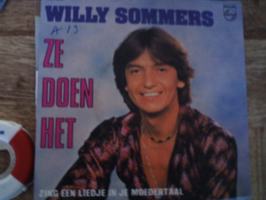 willy sommers - ze doe het 15jul, Cd's en Dvd's, Vinyl Singles, 7 inch, Ophalen of Verzenden, Zo goed als nieuw, Fotohoes