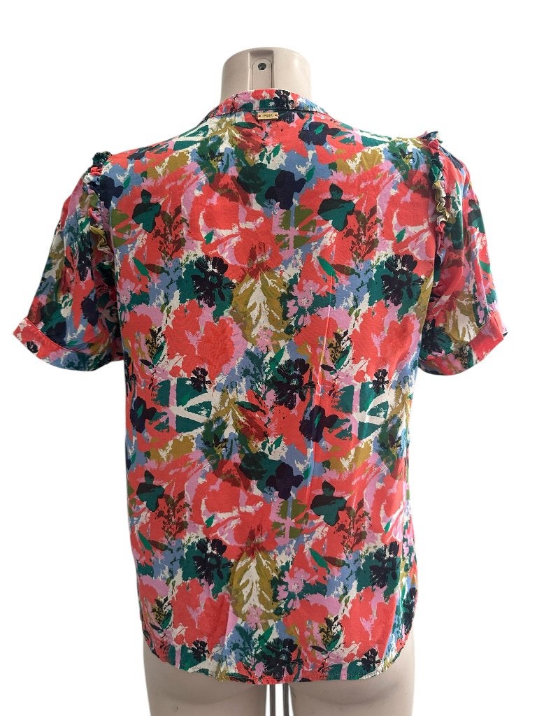 Pom Amsterdam shirt S, Kleding | Dames, Maat 38/40 (M), Ophalen of Verzenden, Zo goed als nieuw, Korte mouw