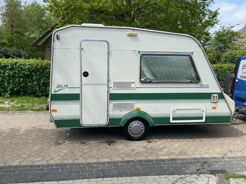 Caravan, Caravans en Kamperen, Tot en met 2, Dwarsbed, Particulier, Delta