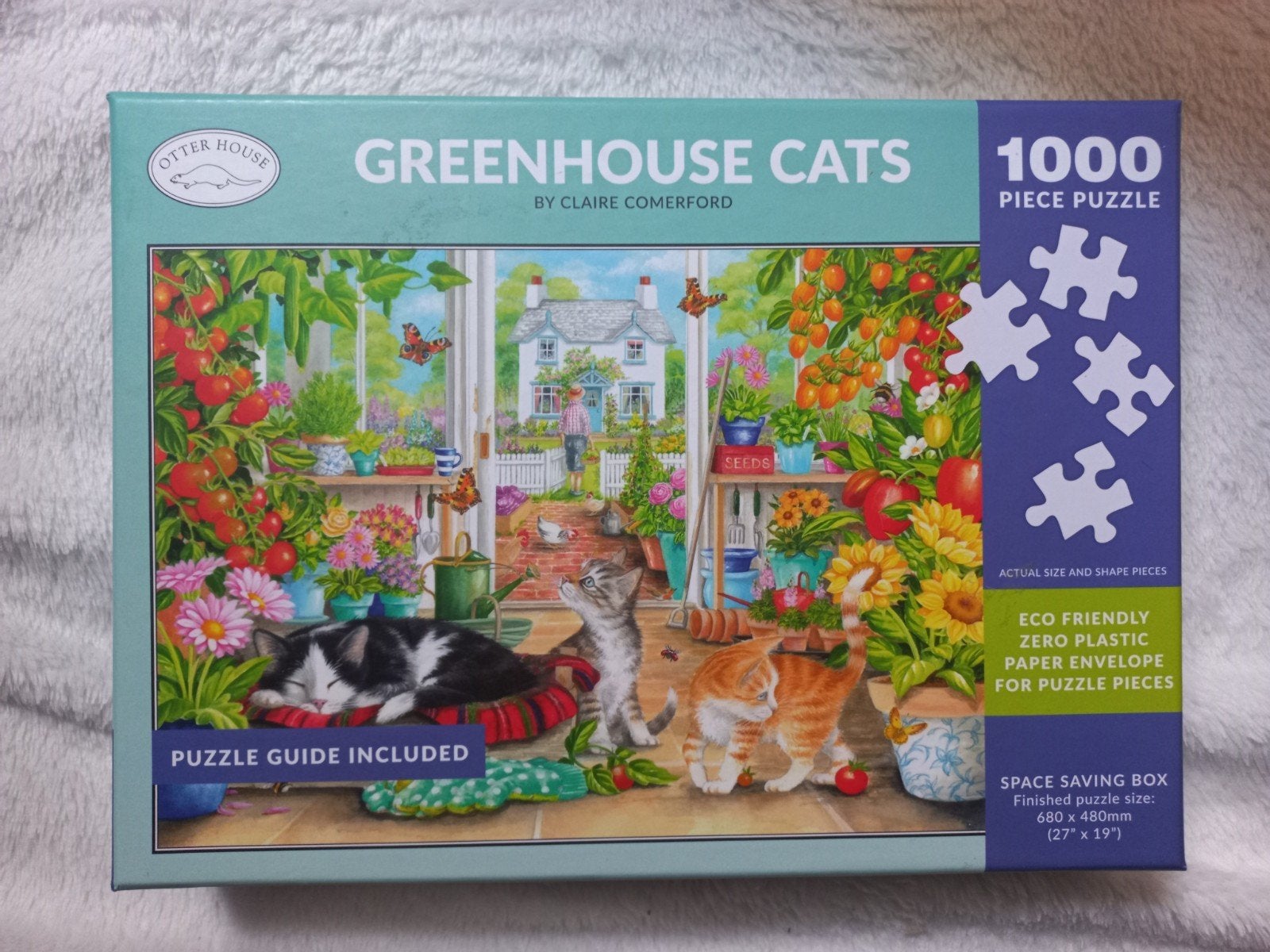 Otter House - Greenhouse Cats, Ophalen of Verzenden, 500 t/m 1500 stukjes, Zo goed als nieuw