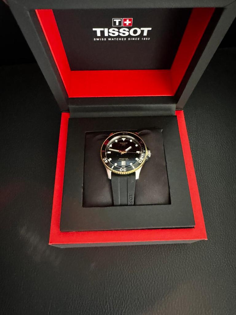 Tissot horloge in doos, Ophalen of Verzenden