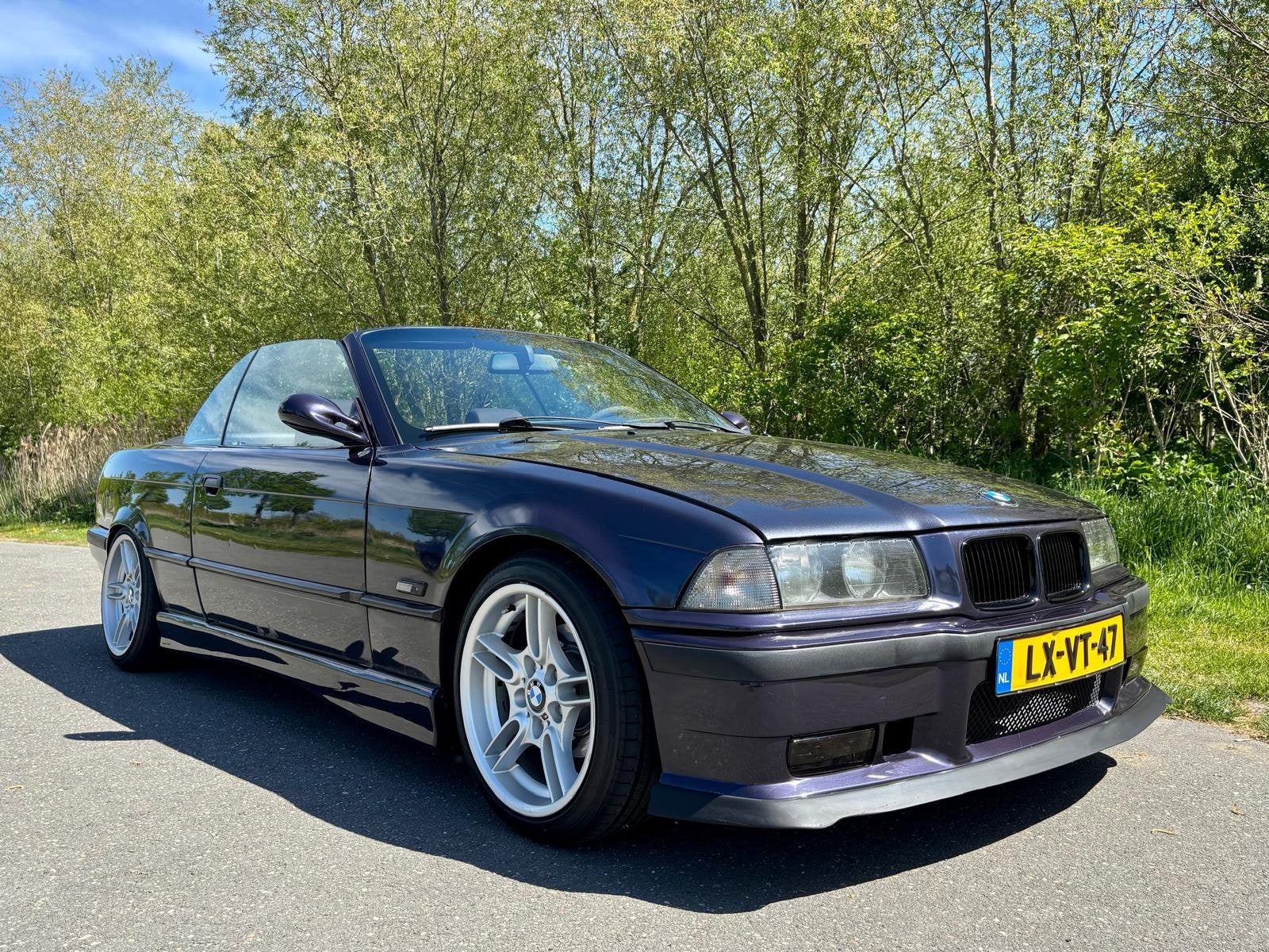 BMW 3-Serie 1.8 I 318 Cabriolet E36 1995, Auto's, BMW, USB, Achterwielaandrijving, Zwart, Cabriolet