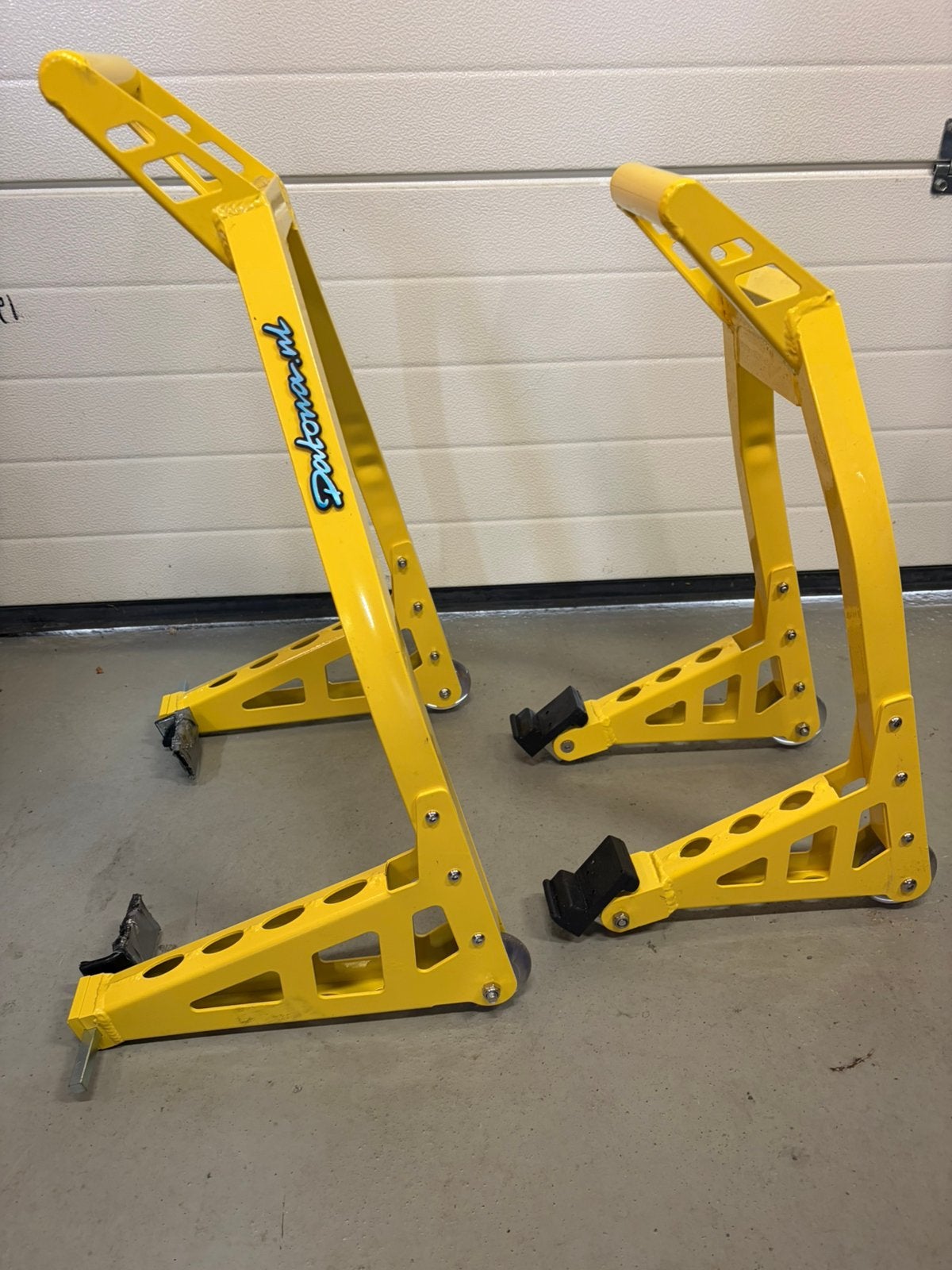 Paddock stand motor, Ophalen, Zo goed als nieuw