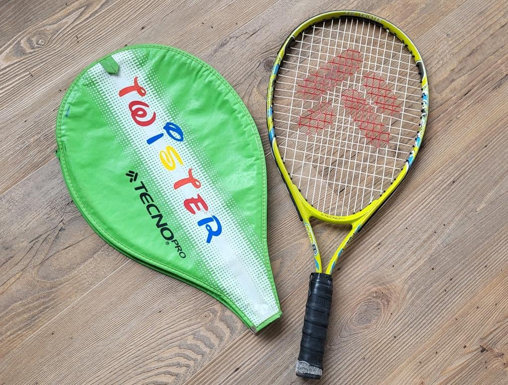 Kinder tennisracket van Tecno Pro, inclusief hoes, Ophalen of Verzenden, Gebruikt, Racket, Overige merken