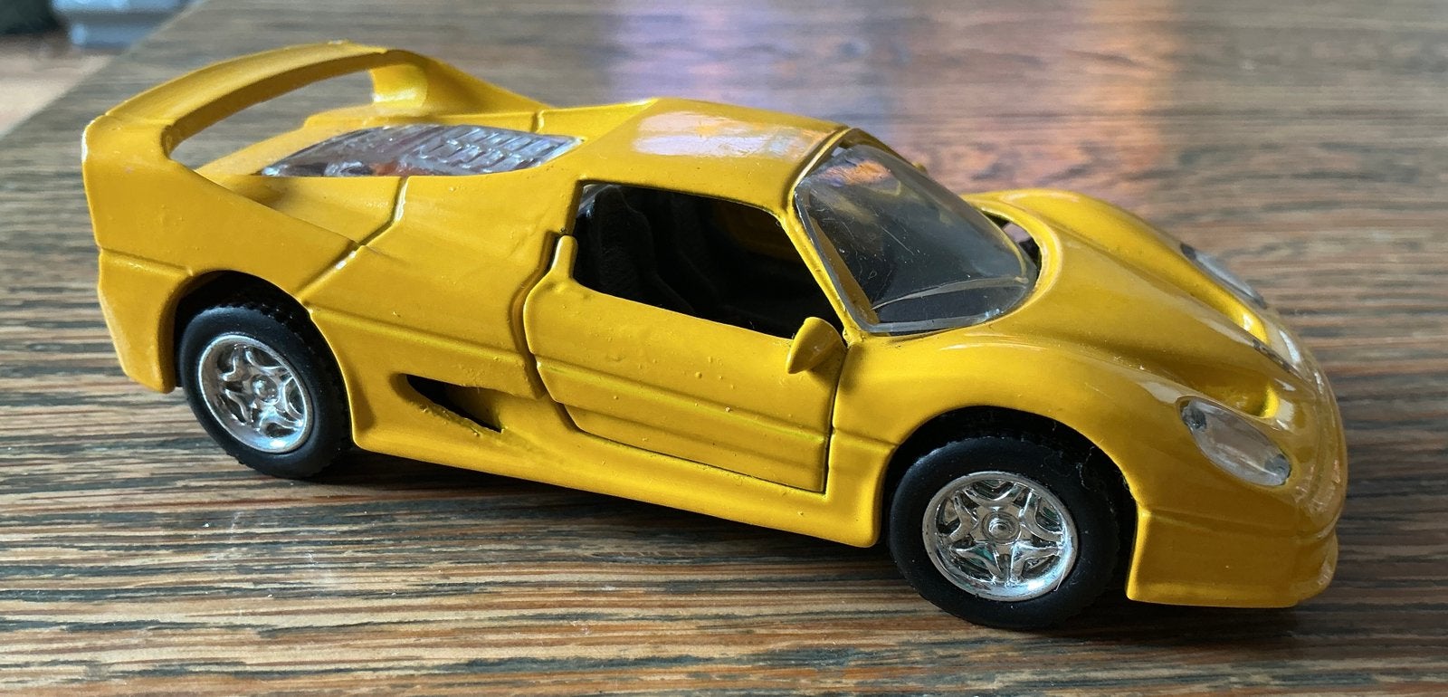 Gele Ferrari F50 Sportwagen zgan 1:39, Ophalen, Zo goed als nieuw, Auto