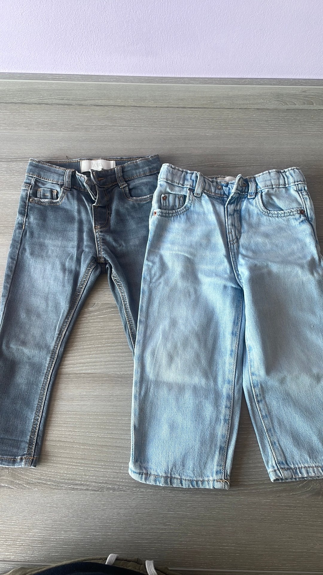 ZARA spijkerbroekjes, Ophalen of Verzenden, Gebruikt, Meisje, Broek