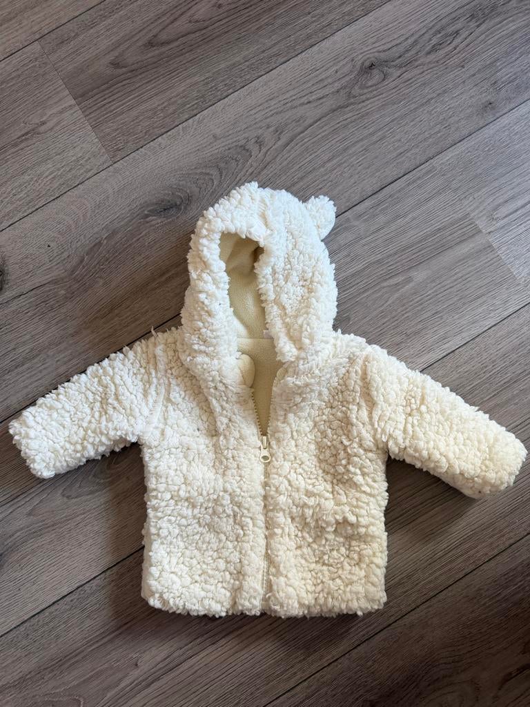Zeeman teddy jasje maat 56, Ophalen of Verzenden, Zo goed als nieuw, Jongetje of Meisje, Jasje