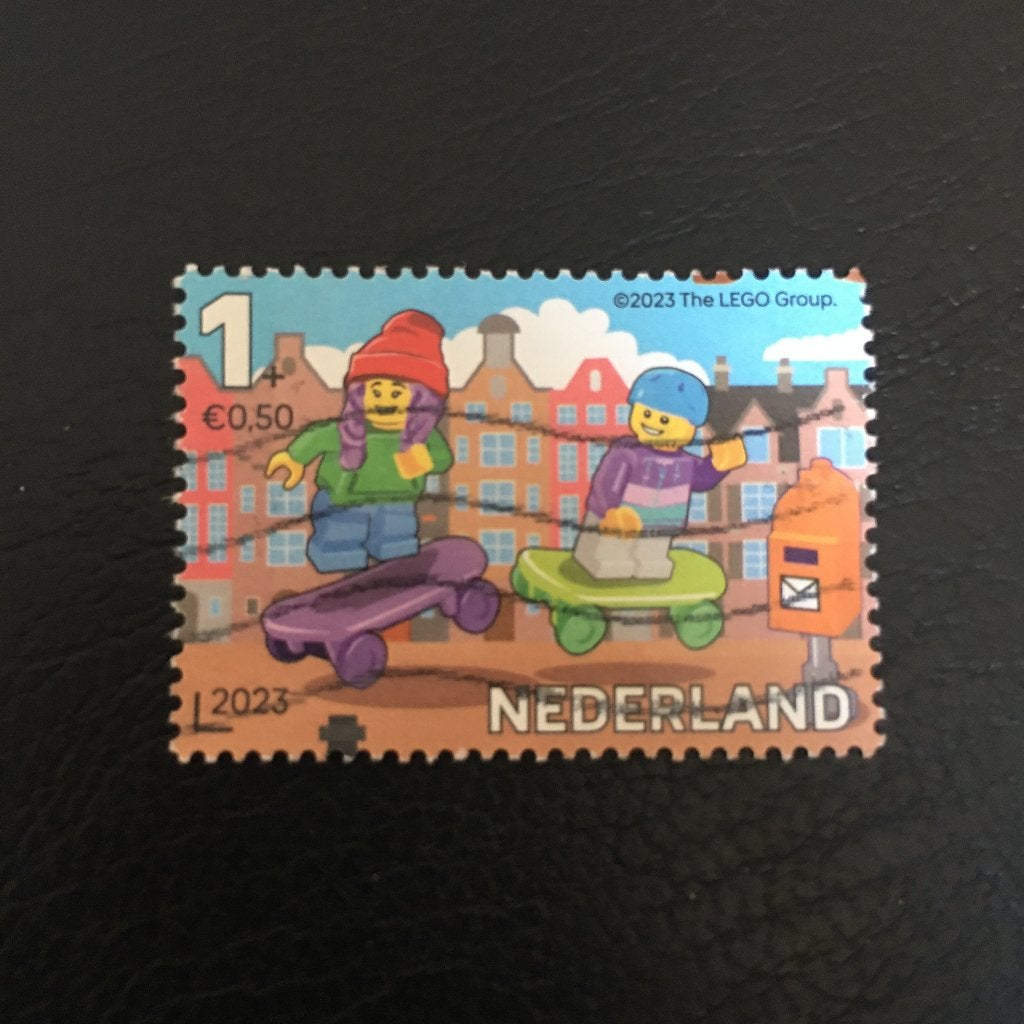 VRHN 2274 Nederland 2023 NVPH 4148c LEGO, Skaten - gestempe, Postzegels en Munten, Ophalen of Verzenden, Na 1940, Gestempeld