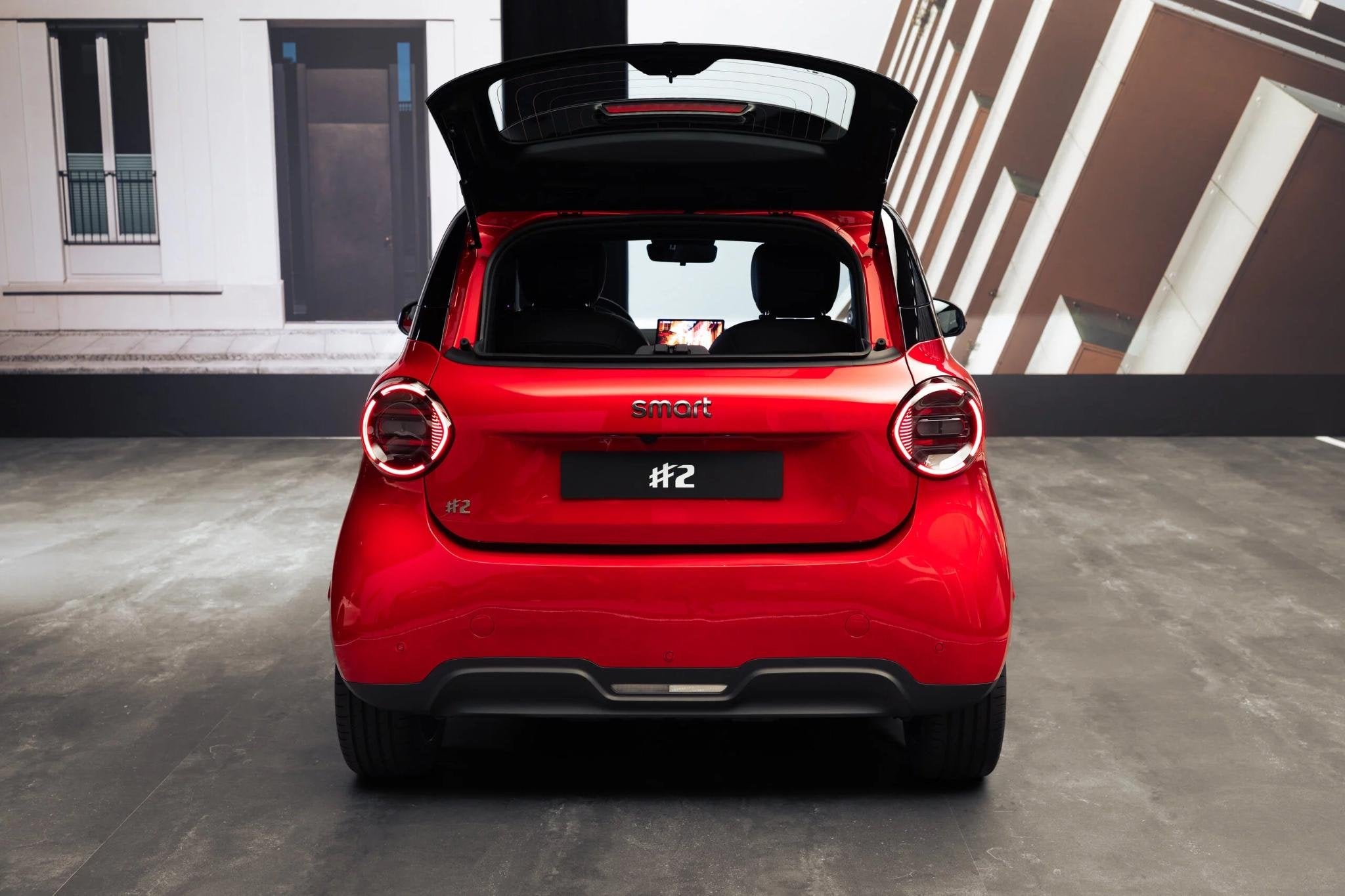 smart #2 Premium 36kWh | Panoramadak | CyberSparks LED | Sto, Auto's, Achterwielaandrijving, Overige modellen, 82 pk, Nieuw