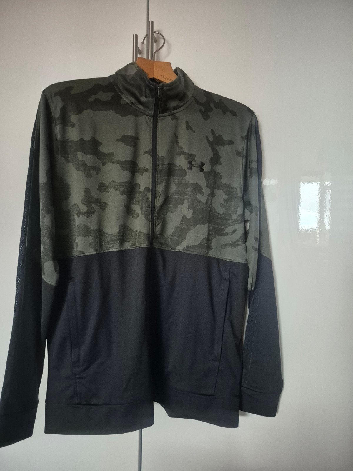 Trainingsjack Under armor maat L nieuw, Ophalen of Verzenden, Nieuw, Zwart, Algemeen