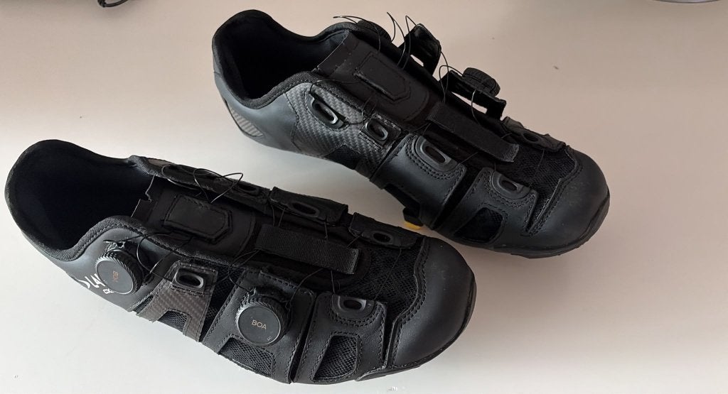 Lake wielrenschoenen maat 45 | dubbele BOA | 3x gedragen, Ophalen of Verzenden, Zo goed als nieuw, Schoenen