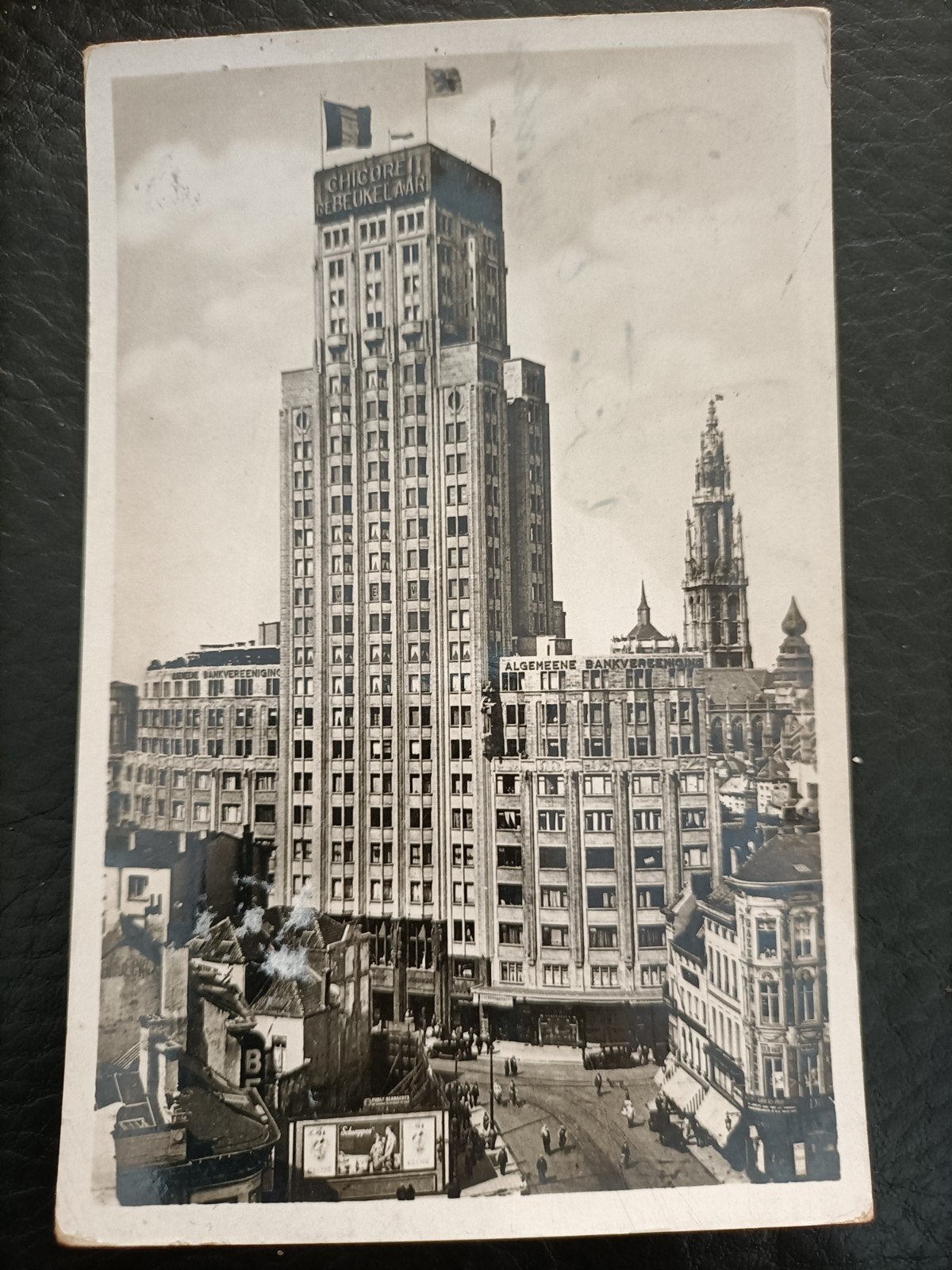 Antwerpen / Anvers. Torengebouw., Ophalen of Verzenden, 1920 tot 1940, Gelopen, Antwerpen