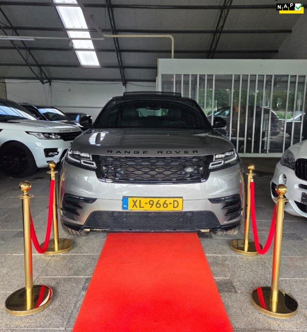 Land Rover Range Rover Velar 2.0 R-DYNAMIC PANO+ Exclusief!, Auto's, Automaat, 1800 kg, Gebruikt, Euro 6