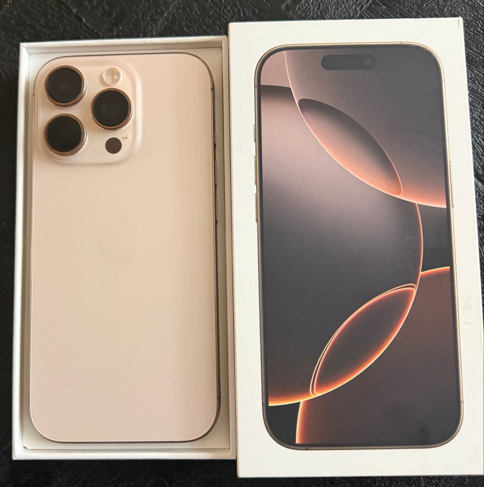 Iphone 16 pro gold, Telecommunicatie, 128 GB, Zo goed als nieuw, Zonder simlock, Goud