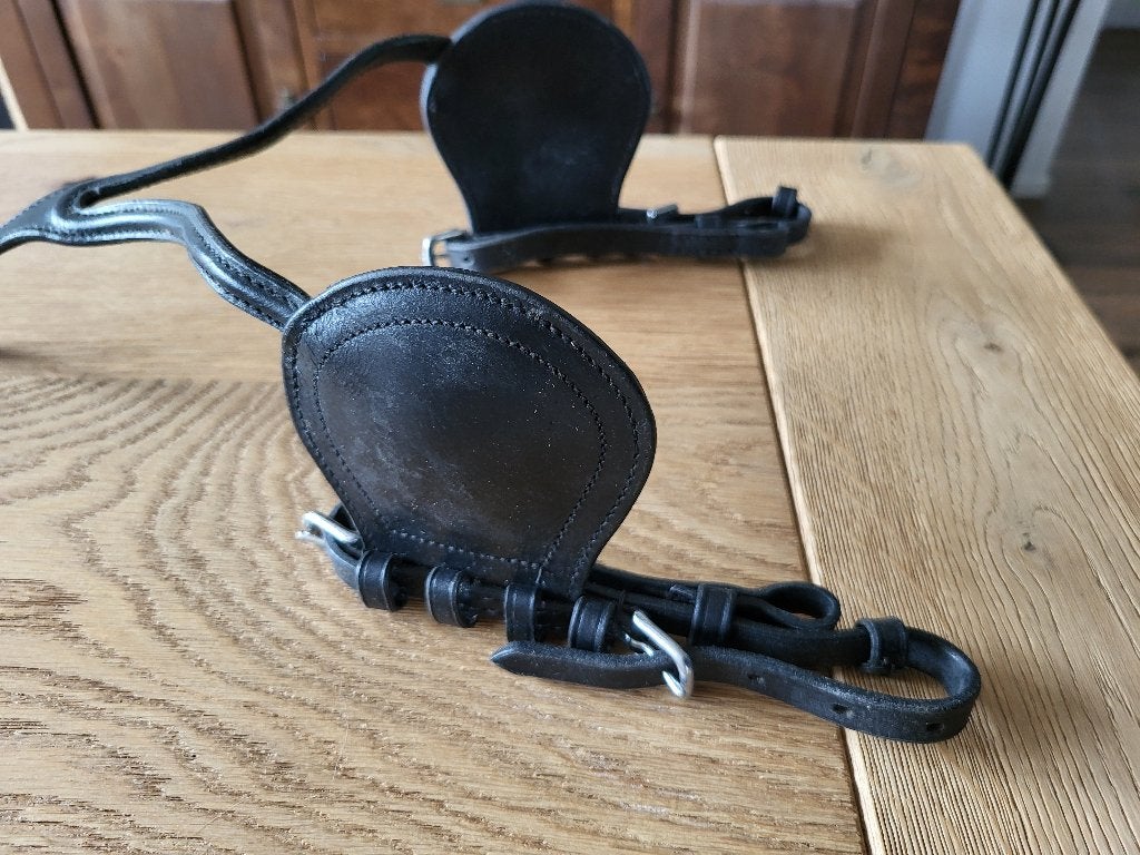 Ideal oogkleppen maat mini, kleur zwart, Dieren en Toebehoren, Paarden en Pony's | Hoofdstellen en Tuigage, Ophalen of Verzenden