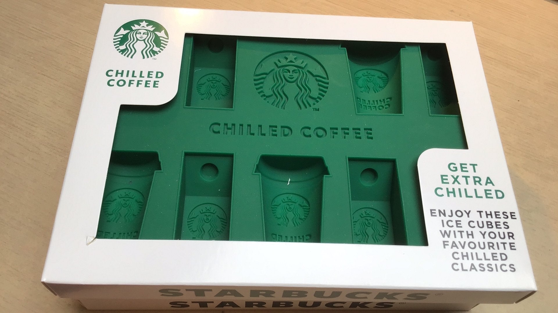 Starbucks ijsklontjes vorm, Kunststof, Nieuw, Ophalen of Verzenden, Overige merken
