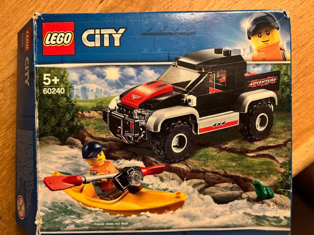 Lego City Kajak Avontuur  - 60240, Ophalen, Zo goed als nieuw, Complete set, Lego