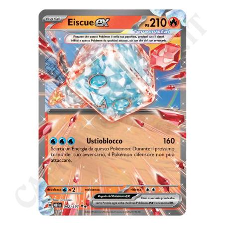 Eiscue ex (OBF 042) Obsidian Flames, Ophalen of Verzenden, Zo goed als nieuw, Losse kaart, Foil