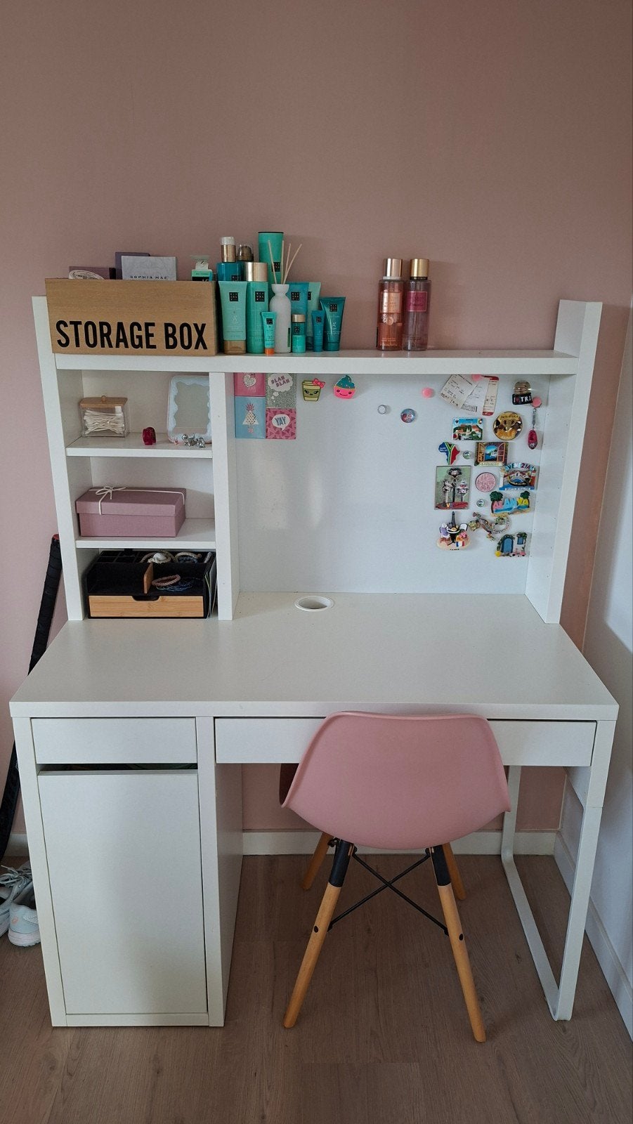 Bureau Micke, Ophalen, 105 cm, Gebruikt, Kinderbureau