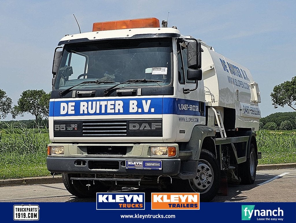 DAF 55.170 55.150, Euro 2, Parkeercamera, 150 pk, Wit