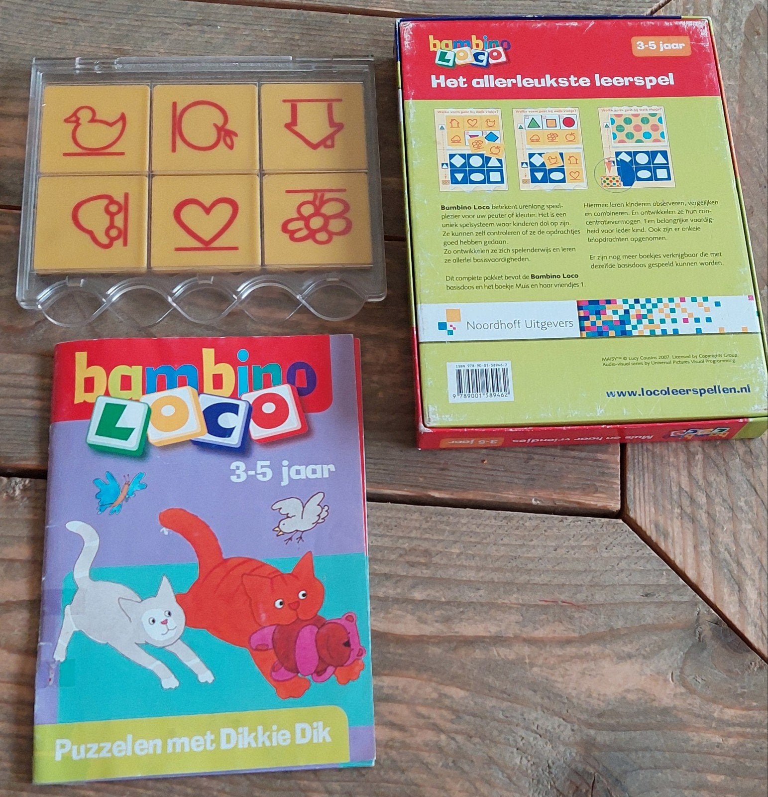 Bambino Loco- Puzzelen met Dikkie Dik, Ophalen of Verzenden, Zo goed als nieuw