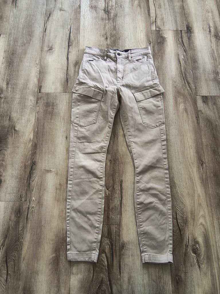Prachtige beige cargo pants heren van G-Star, maat 27-32., G-Star Raw, Ophalen of Verzenden, Onb, Maat 46 (S) of kleiner