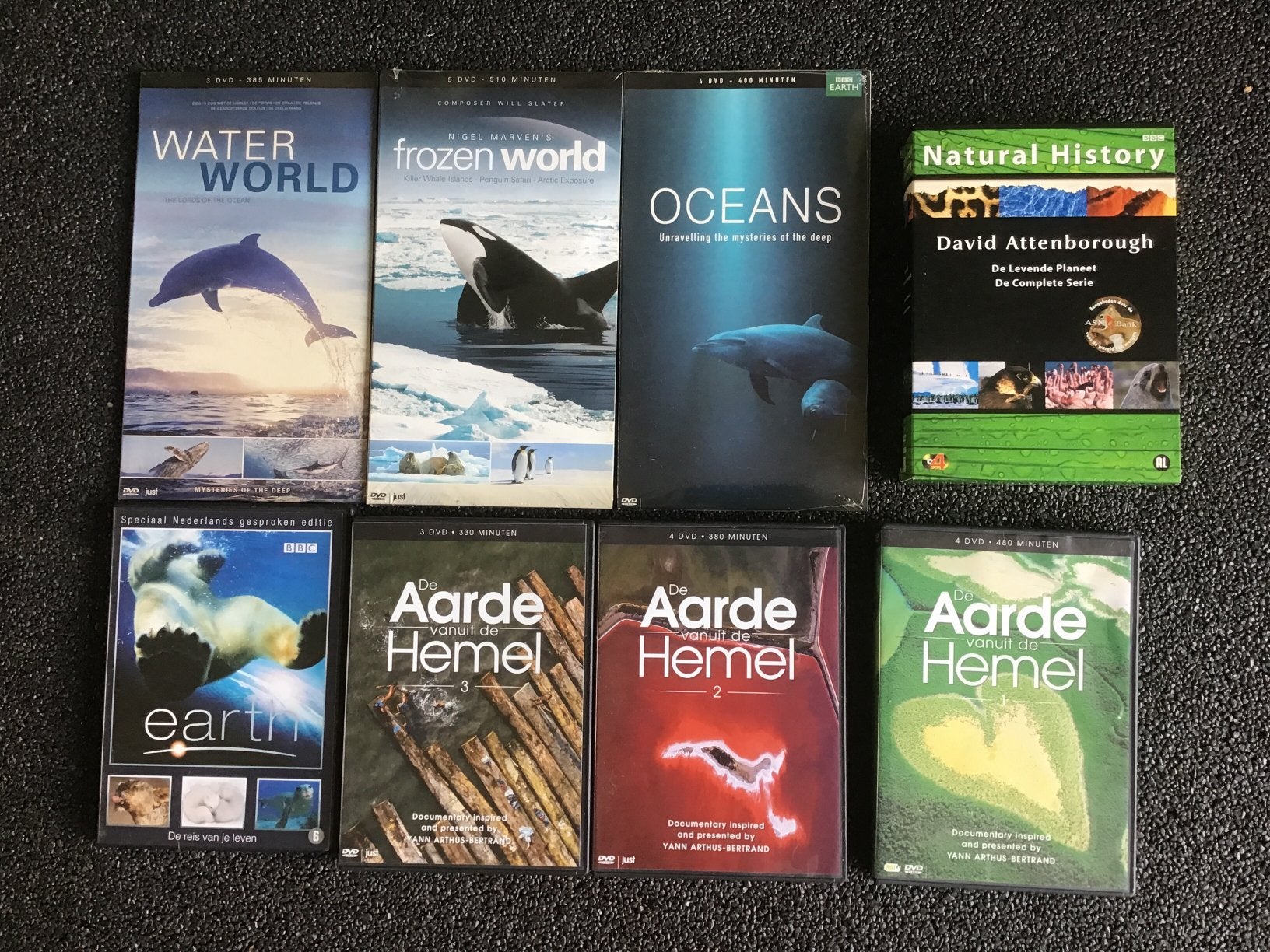 Diverse dvd’s natuur.     vanaf 1 euro p/s, Alle leeftijden, Ophalen of Verzenden, Zo goed als nieuw, Natuur