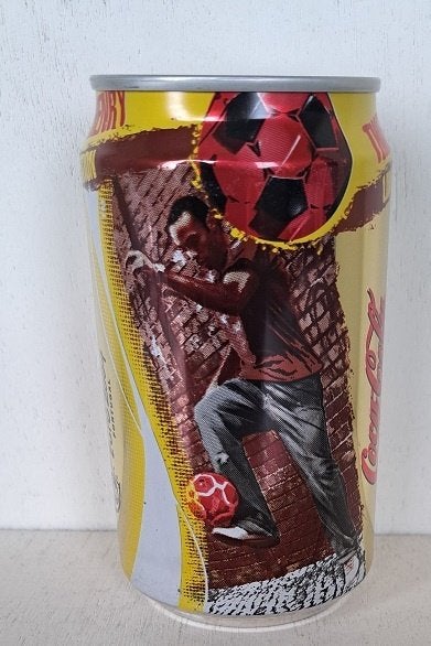 Coca-Cola Blik uit Thailand UEFA EURO 2004 Thierry Henry, Ophalen of Verzenden, Gebruikt, Verpakking