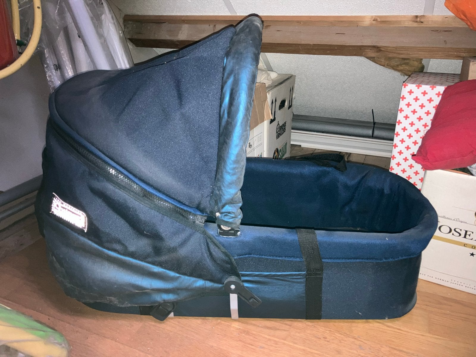 Quinny Fashion Reiswieg - Blauw, Gebruikt, Quinny, Met reiswieg, Ophalen