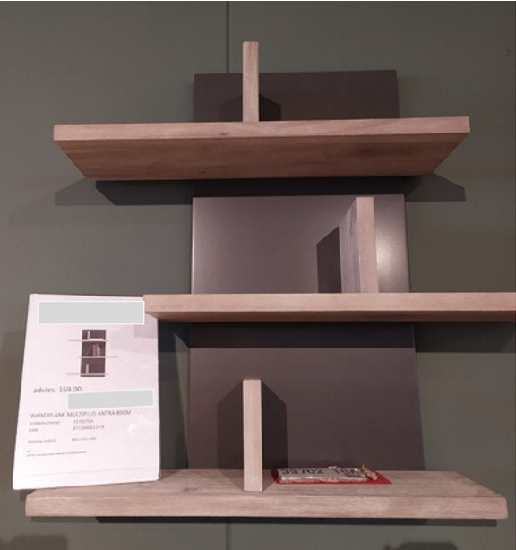 Wandschap/boekenplank Henders&Hazel, Ophalen, Nieuw