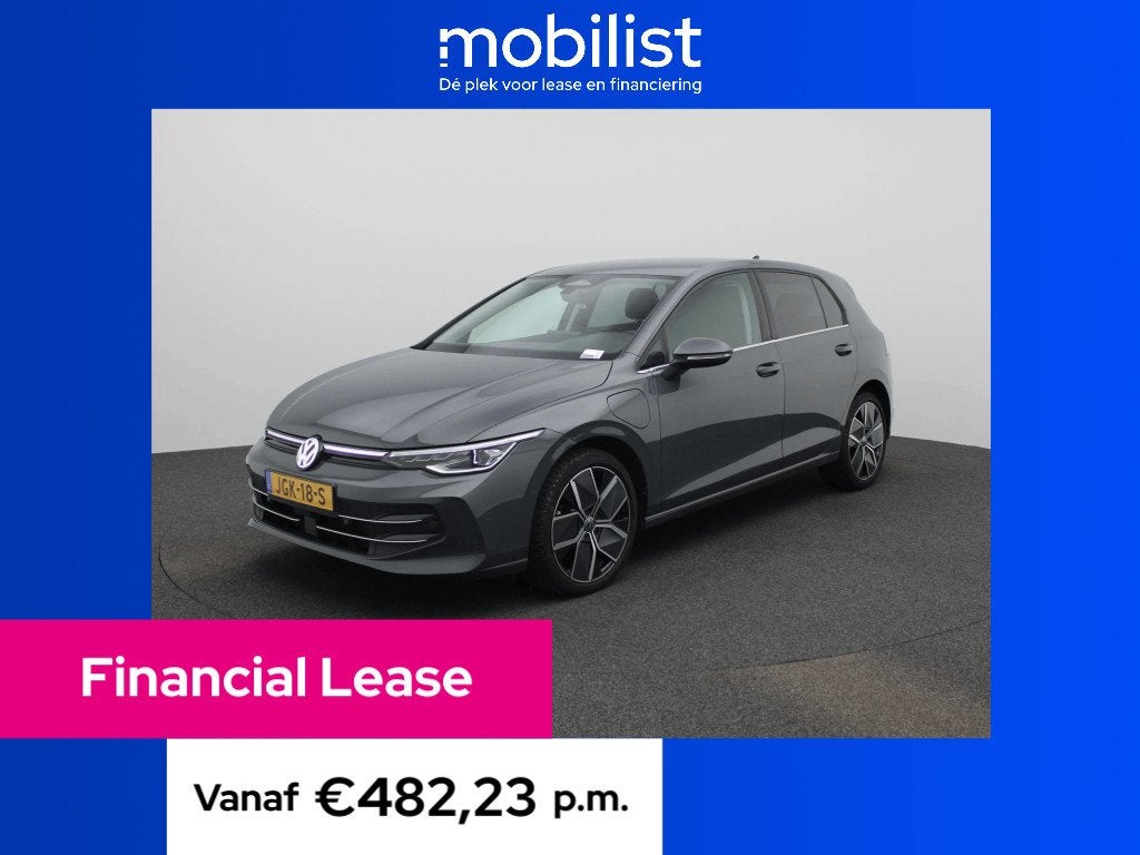 Volkswagen Golf 1.5 eHybrid Style Edition 204 PK| (bj 2025), Bedrijf, 1700 kg, Zilver of Grijs, 1542 kg