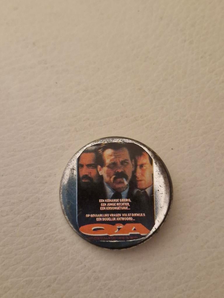 050 CIA Film  button, Ophalen of Verzenden, Overige onderwerpen