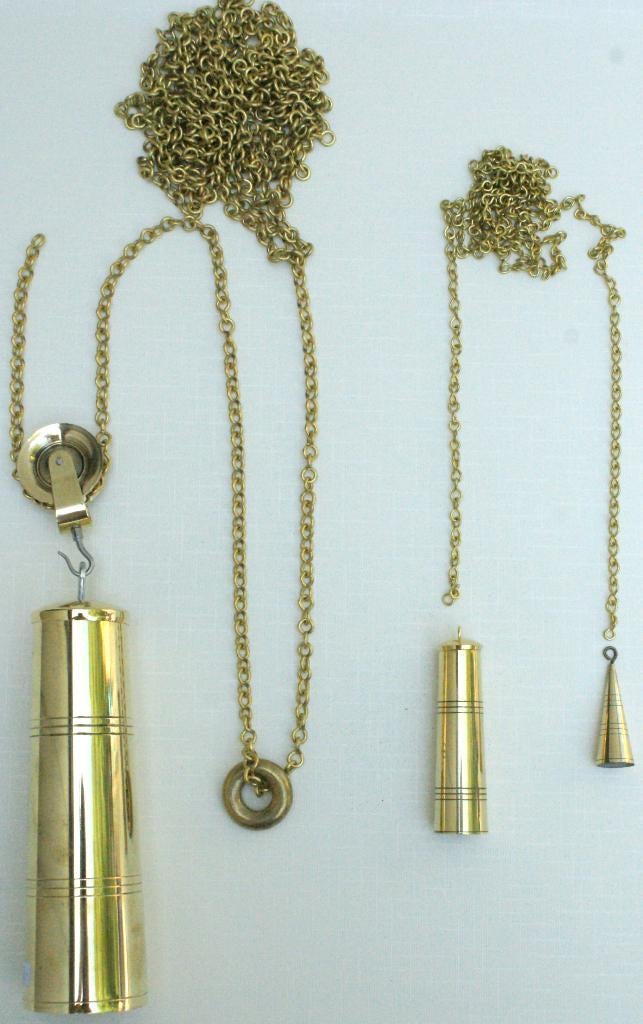 Wekkerwerk ketting voor alle Friese klokken, lengte 1 mtr.., Ophalen of Verzenden