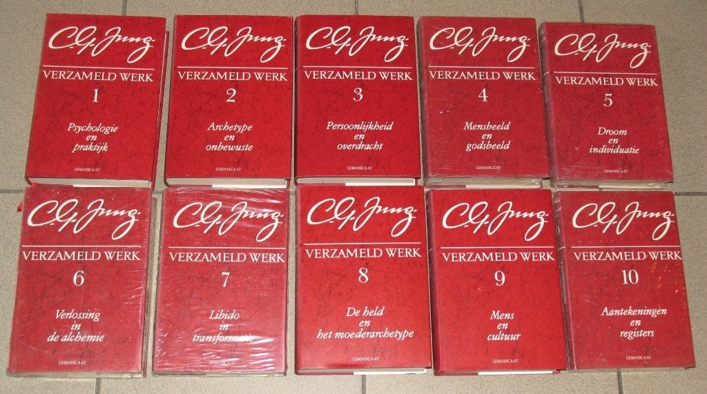 C.G. JUNG - VERZAMELD WERK  (10 Hardcovers - Volledig), Ophalen of Verzenden, Zo goed als nieuw