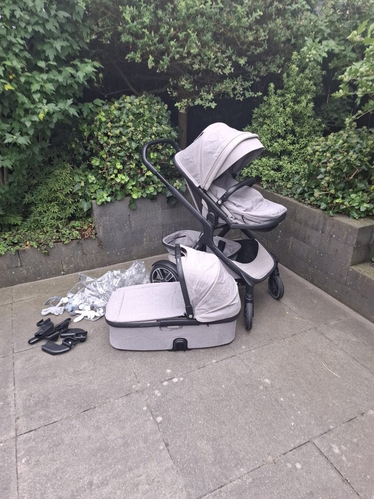 Nuna Demi Grow Duo Deluxe Kinderwagen, Kinderen en Baby's, Overige merken, Duowagen, Ophalen of Verzenden, Zo goed als nieuw