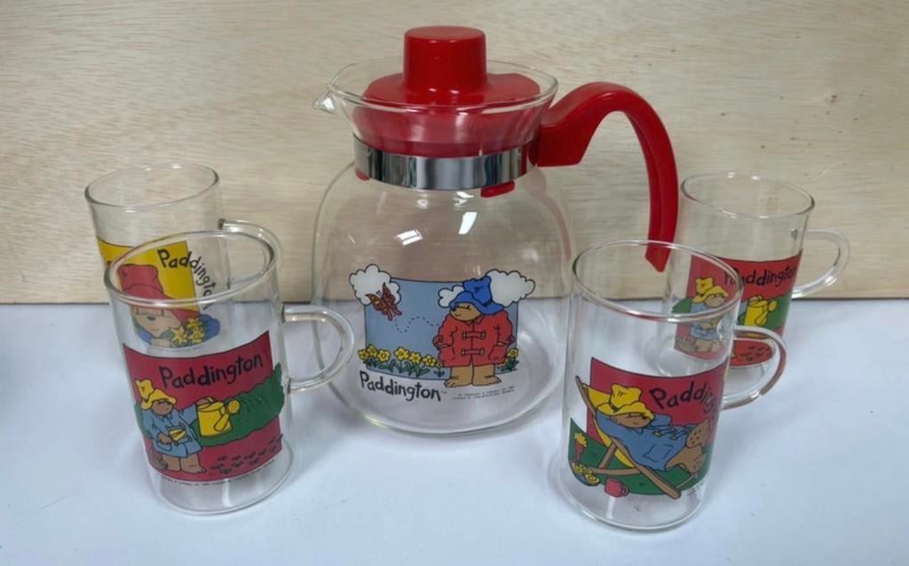 Vintage Paddington Glazen Set, Antiek en Kunst, Antiek | Glas en Kristal, Ophalen of Verzenden