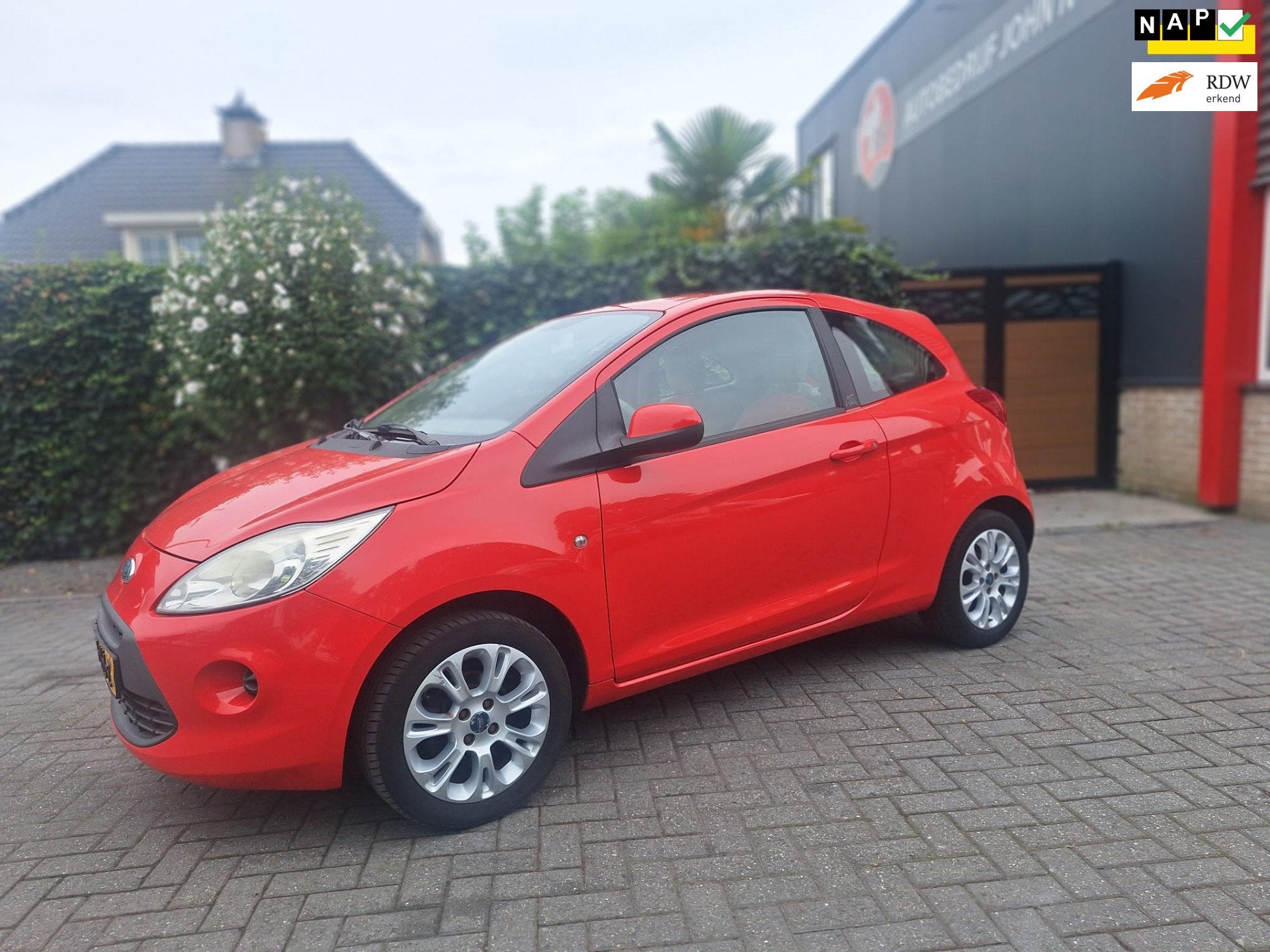 Ford Ka 1.2 Trend, Auto's, Voorwielaandrijving, Stof, Gebruikt, 4 stoelen