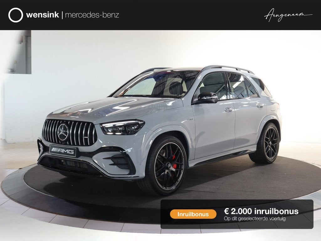 Mercedes-Benz GLE-klasse AMG 53 Hybrid 4MATIC+ | MANUFAKTUR, Auto's, Mercedes-Benz, Bedrijf, Te koop, GLE, 360° camera, 4x4, Adaptieve lichten
