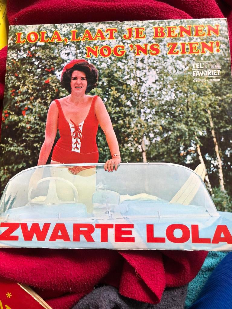 Zwarte lola laat je benen nog ns zien, Cd's en Dvd's, Vinyl | Nederlandstalig, Ophalen of Verzenden, Zo goed als nieuw, Overige formaten