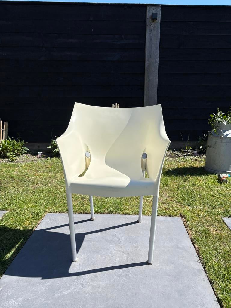 Kartell Dr. No stoel van Philippe Starck, Huis en Inrichting, Stoelen, Gebruikt, Eén, Kunststof, Wit, Ophalen