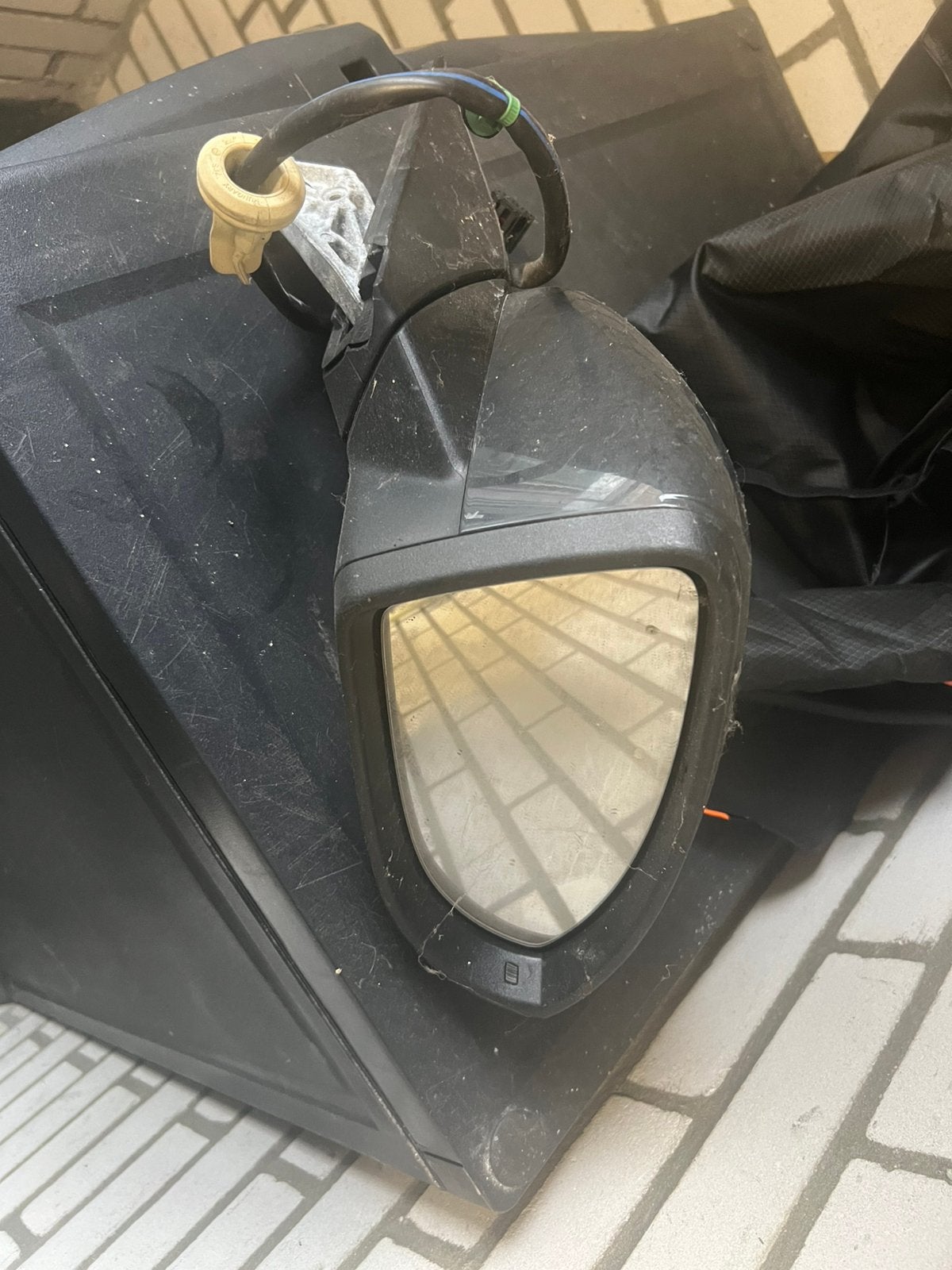 Rechts voor spiegel golf 7 .7.5 compleet, Auto-onderdelen, Spiegels, Ophalen of Verzenden