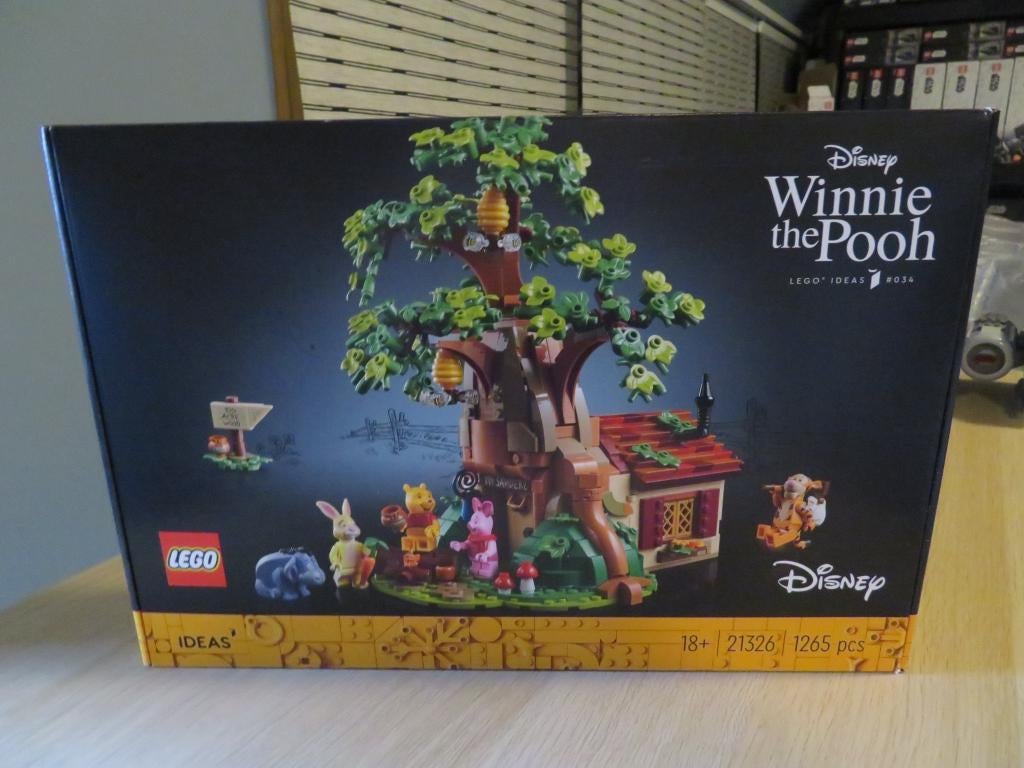 Lego Ideas 21326 Winnie the Pooh (2021), Lego, Nieuw, Ophalen of Verzenden, Ideas