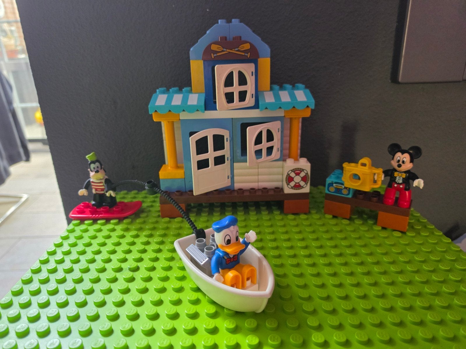 Duplo 10827 Mickey en Vriendjes Strandhuis Complete Set, Kinderen en Baby's, Speelgoed | Duplo en Lego, Ophalen of Verzenden