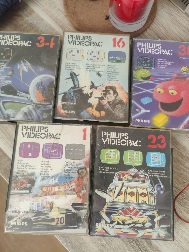 videopac spellen, Computers en Software, Vintage Computers, Ophalen of Verzenden
