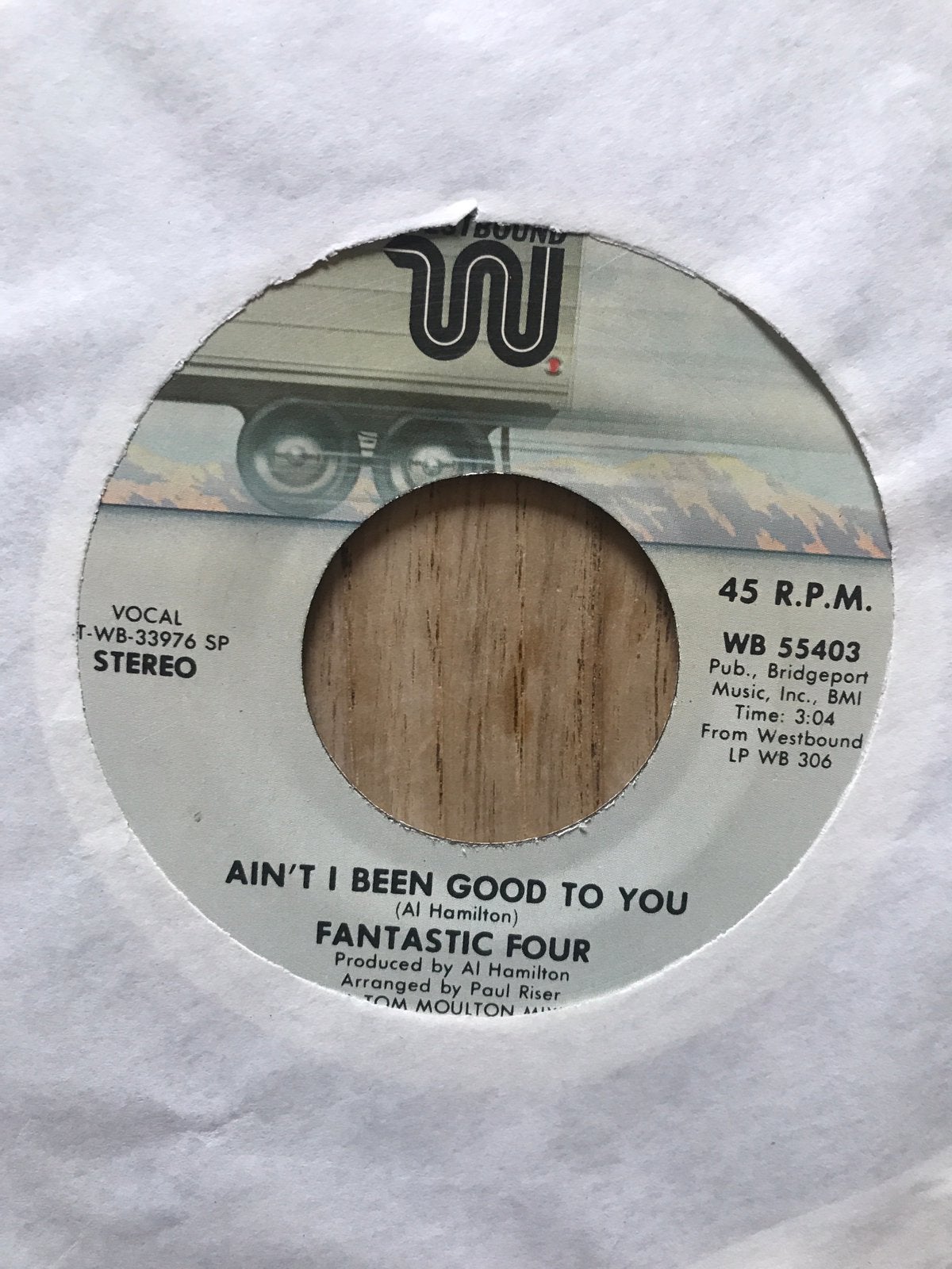 Fantastic four / I got to have your love / soul funk 45, Ophalen of Verzenden, Zo goed als nieuw, R&B en Soul