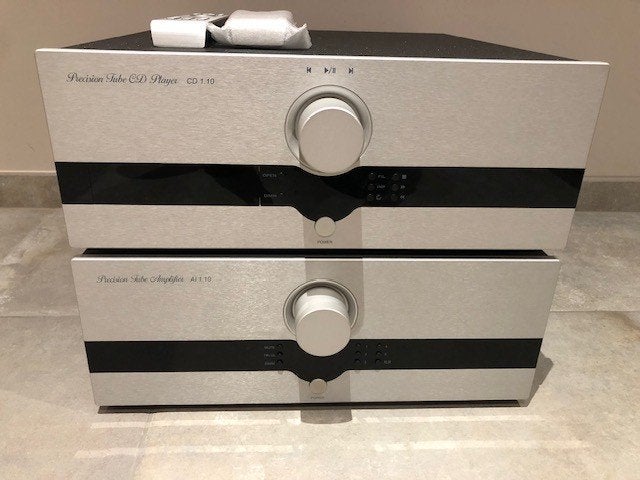 prachtige buizenset CANOR Ai 1.10 amp en CD 1.10 cdspeler, Audio, Tv en Foto, Buizenversterkers, Ophalen, Versterker